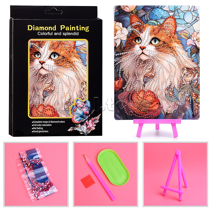 Мозаика алмазная "Грация" 15*20см