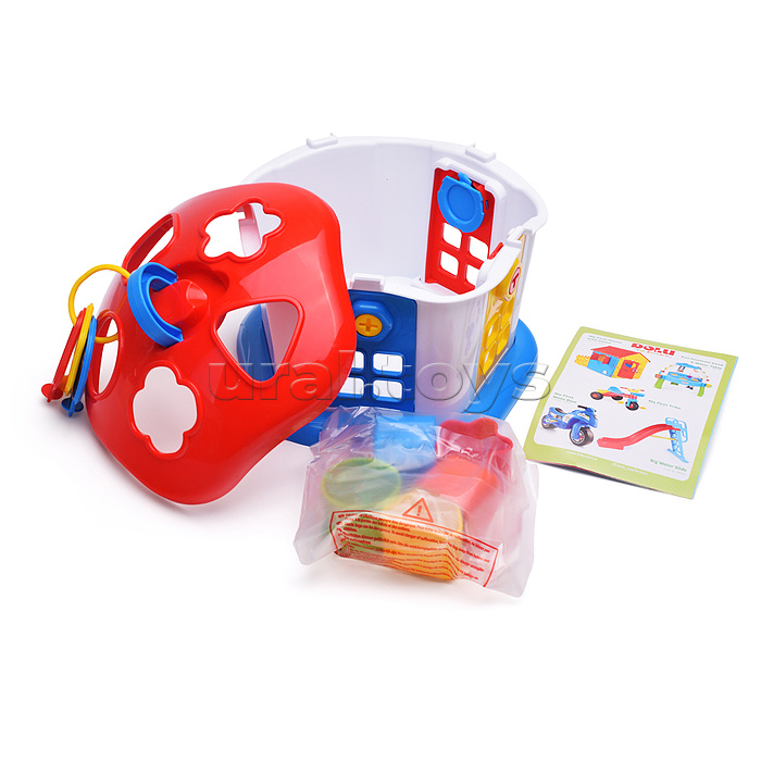 Логика-сортер "Сладкий домик" в коробке