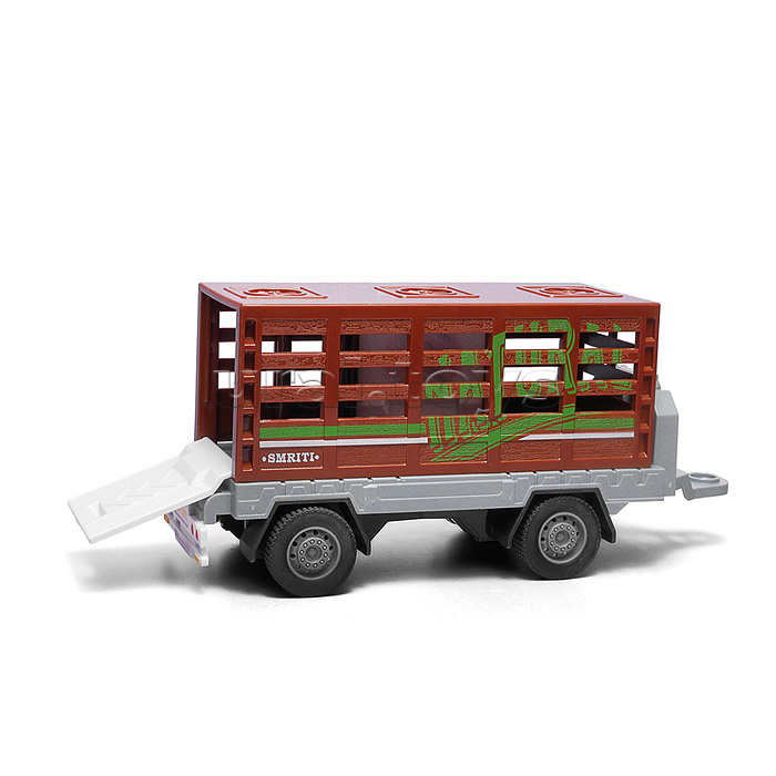 Машина "Двухзвенный прицеп" 1:43 в коробке