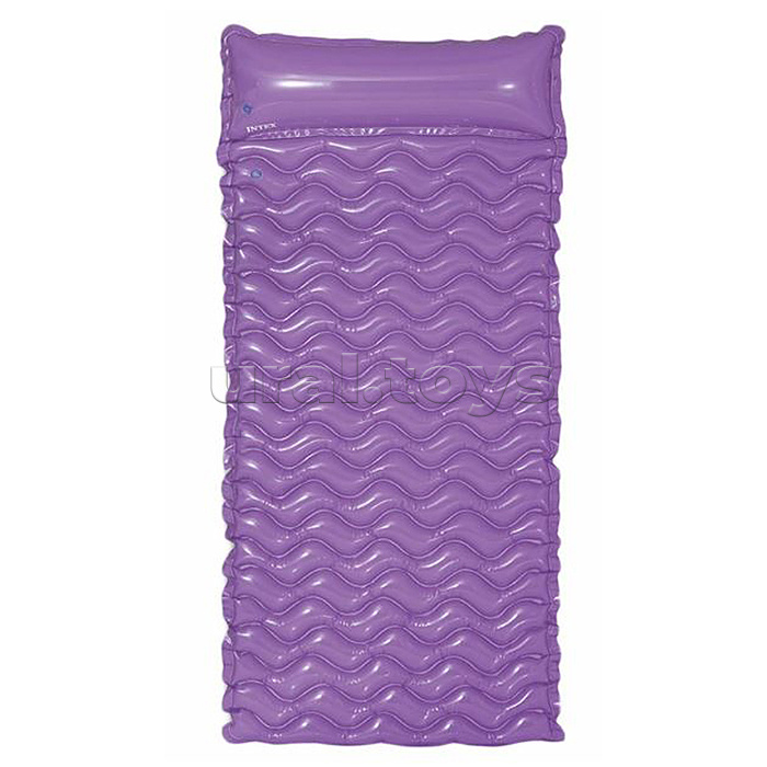 Матрас для плавания «Волна», 229 х 86 см, цвета МИКС, 58807EU INTEX