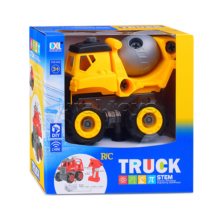 Конструктор "Машина" с отверткой, в коробке