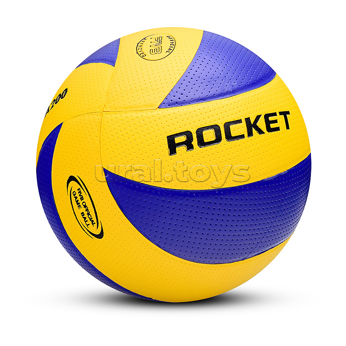 Мяч волейбольный ROCKET размер 5, 260гр PU
