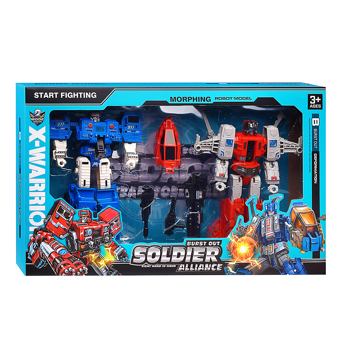 Робот "Soldier Alians" трансформирующийся, в коробке