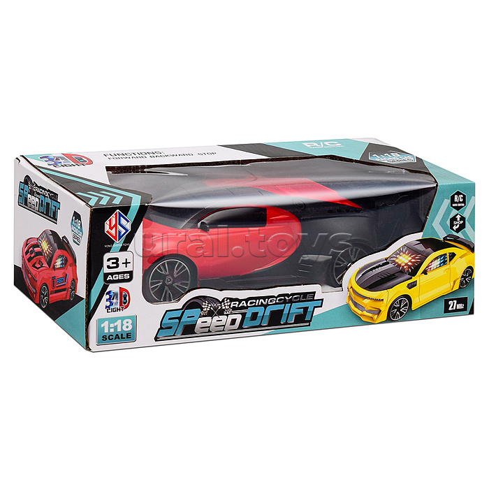 Машина "Автотюнинг-2" р/у 27 MHz, в коробк