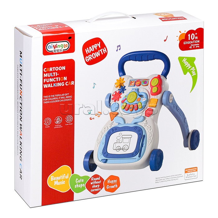 Игровой центр-Каталка "Весело шагаю!" в коробке