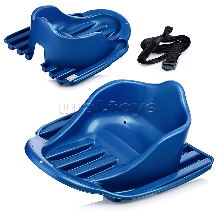 Санки-ледянки "Карета" (цвет в ассортименте)