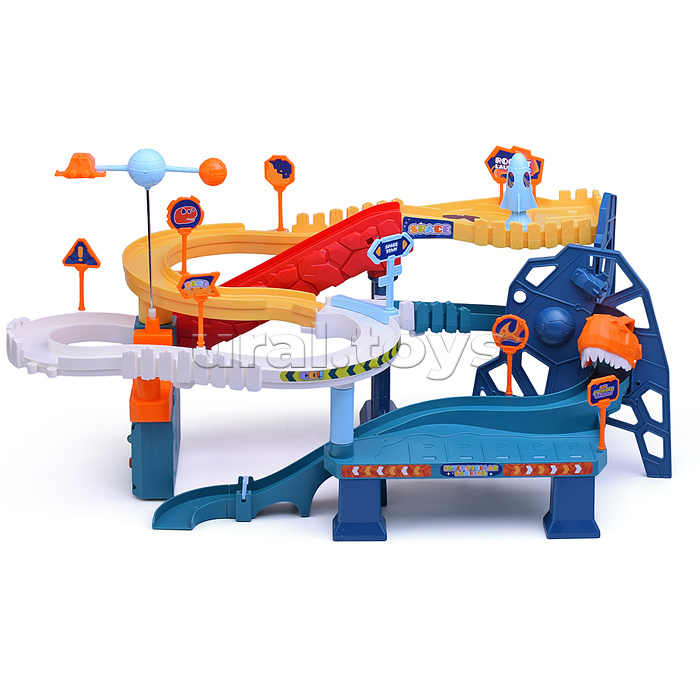 Парковка "Космические динозавры" в коробке