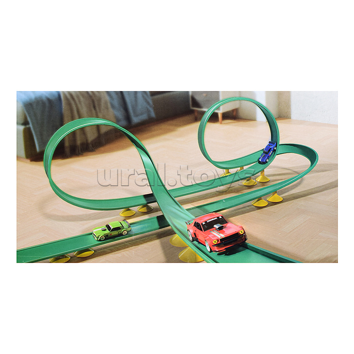 Трек "Гоночный вираж" в коробке