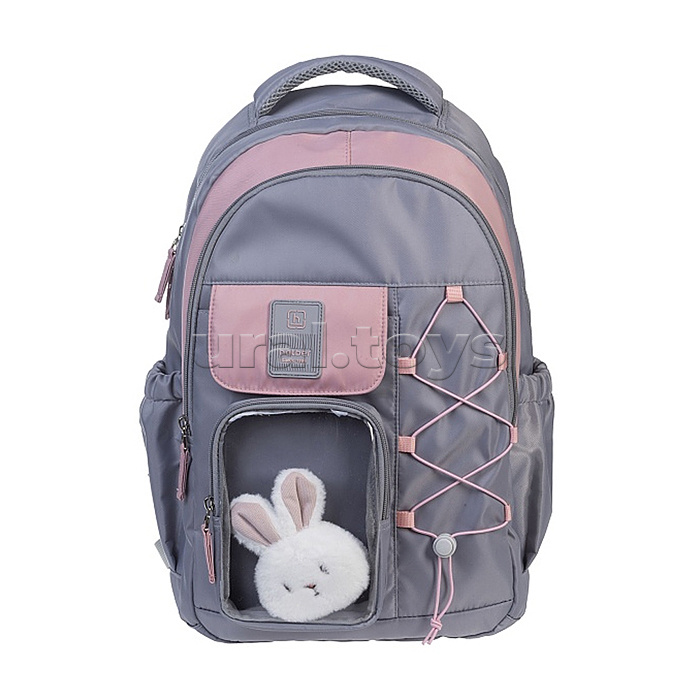 Рюкзак "Тренд. Милый зайчик" 45х29х18см полиэстер 2 отделения 4 кармана