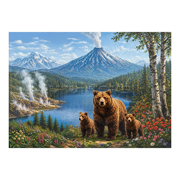 Пазлы 1000 "Камчатка"
