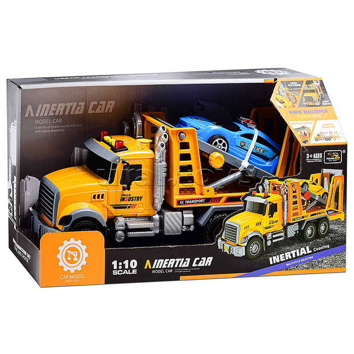 Машина "АвтоПуть" на батарейках, в коробке