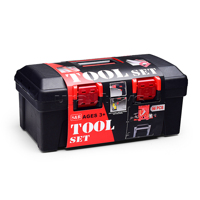 Набор интсрументов "Юный строитель" в коробке