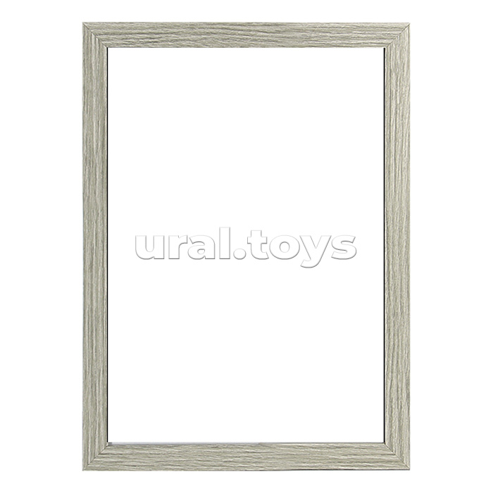 Рамка из МДФ 30x40 см, формат A3, профиль 30x9 мм, акриловое стекло, задняя панель - переплетный картон, с креплением для подвеса, капучино, в термоусадочной пленке