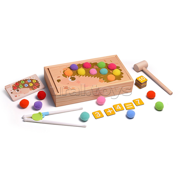 Игра развивающая "Ёжик" в коробке