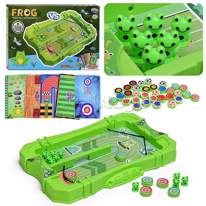 Игра настольная "Спортивный интерес" 6в1, в коробке