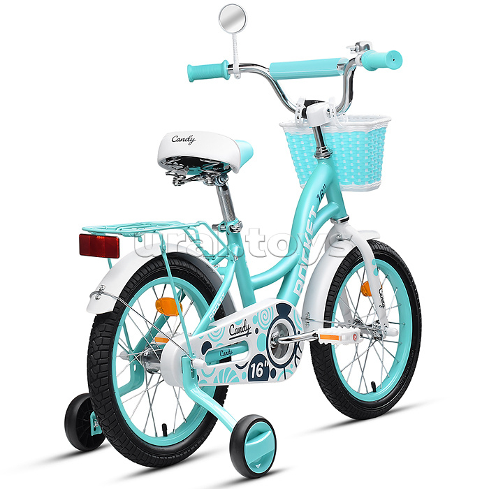 Велосипед 16" Rocket Candy, цвет мятный