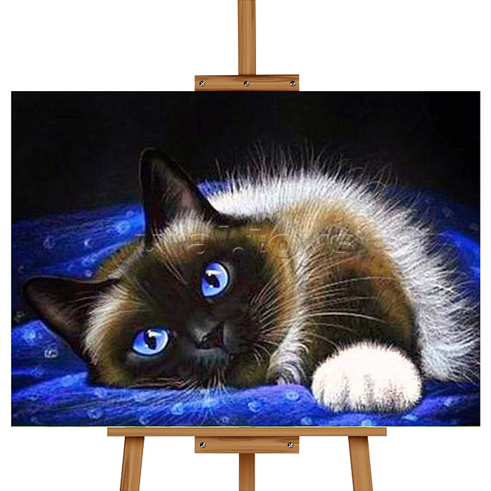 Мозаика алмазная "Изящность" (светится в темноте) 20*30см.