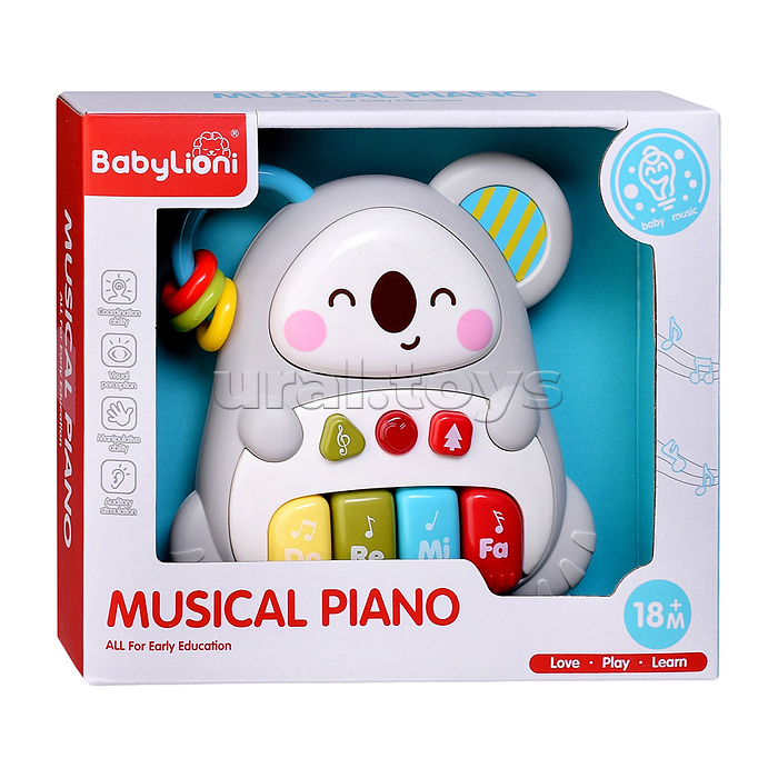 Пианино Музыкальная Коала" в коробке