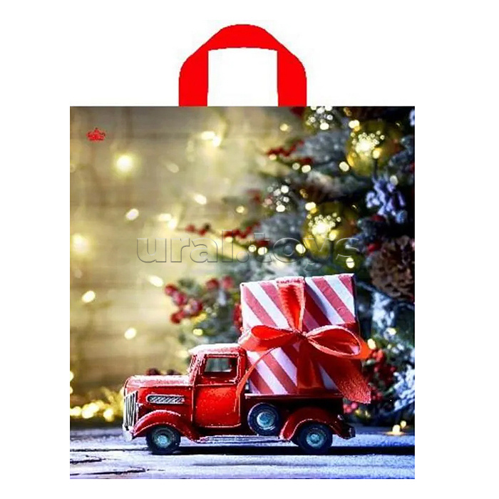 Пакет "Доставка чудес" петлевой (420х380х37)