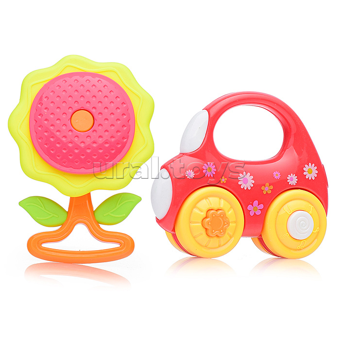 Набор погремушек "Солнечный день" в пакете Набор погремушек "Солнечный день" в пакете