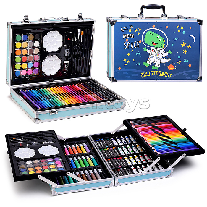 Набор для юного художника "Дино космонавт " (145 предметов)