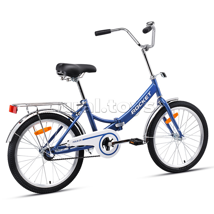 Велосипед 20" Rocket City Fold 20, цвет синий, размер 13,5"