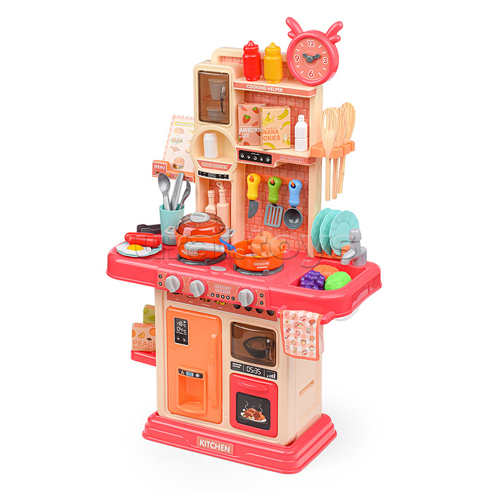 Игровой набор кухня "Любимая кухня" цвет розовый, в коробке Игровой набор кухня "Любимая кухня" цвет розовый, в коробке