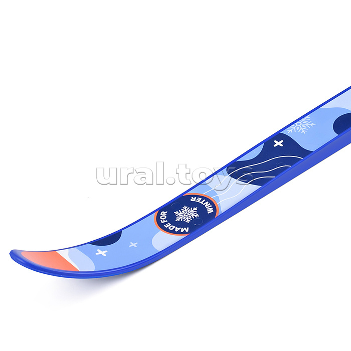 Лыжи детские "Норд" ROCKET SKI JUNIOR 90/90 см, универсальное крепление, с палками