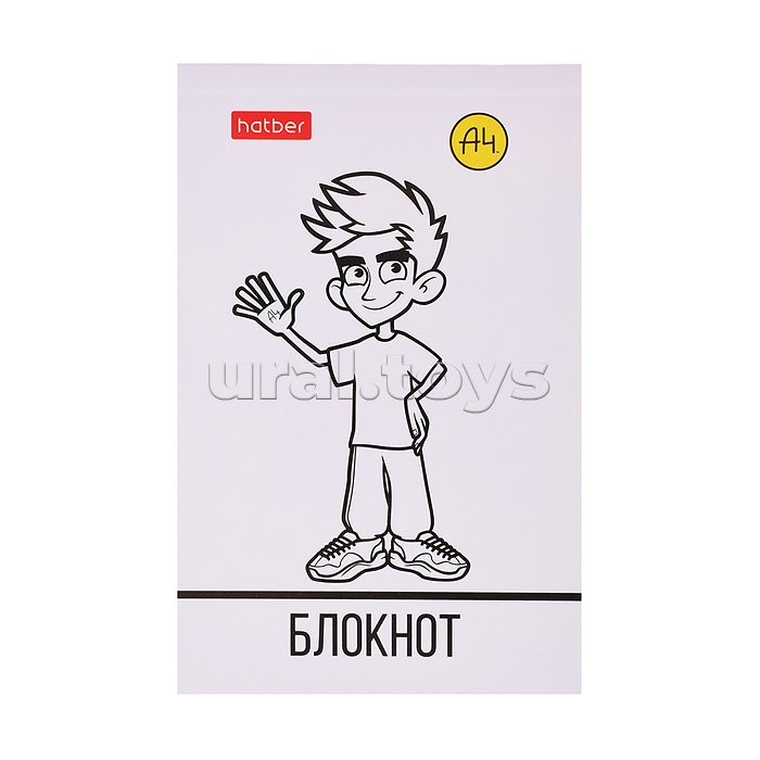 Блокнот А7 48л клетка "Влад А4" в Дисплее  52 шт