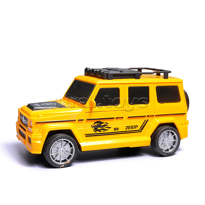 Набор машин "Весёлый автопарк" в коробке