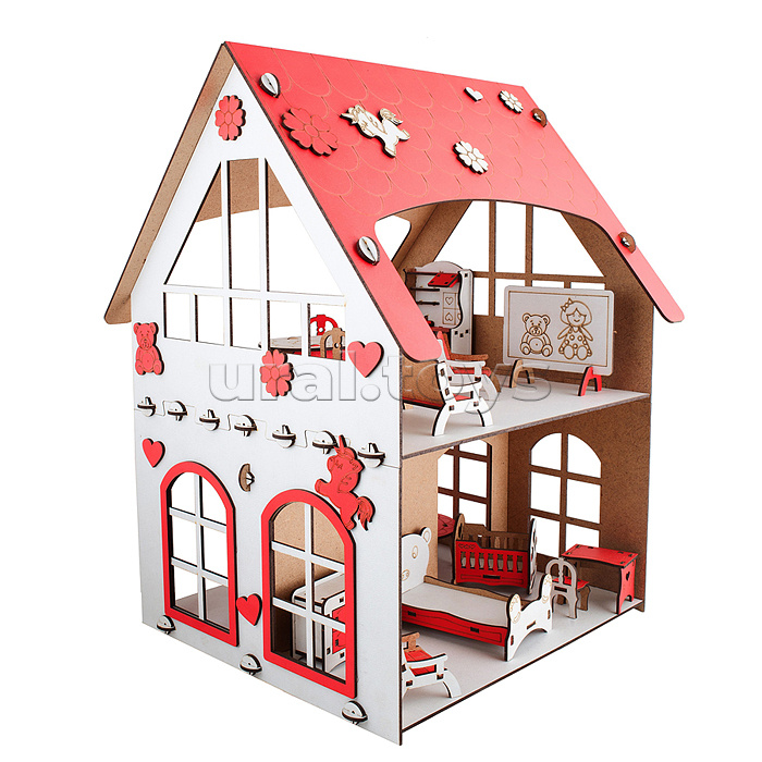 Домик "Машенька" с набором мебели и декора