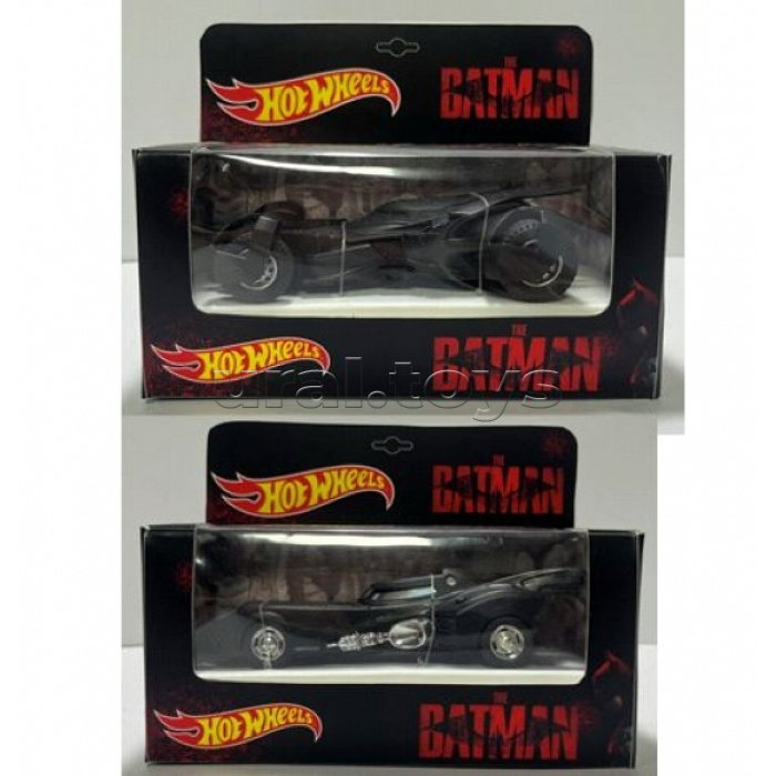 Модель металл Бэтмобиль 13 см, инерция, в ассортименте