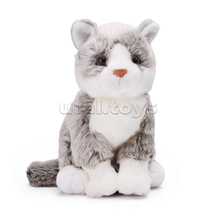 Котик серый Мейнкун, 25 см