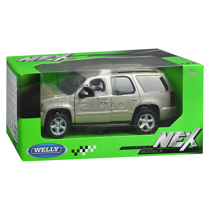 Машинка 1:24 Chevrolet Tahoe, золотой Машинка 1:24 Chevrolet Tahoe, золотой