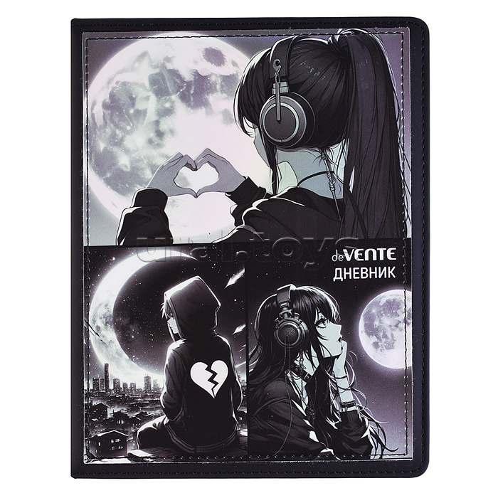 Дневник 1-11 кл. "Silver Moon" 48 листов, белая бумага 80 г/м2