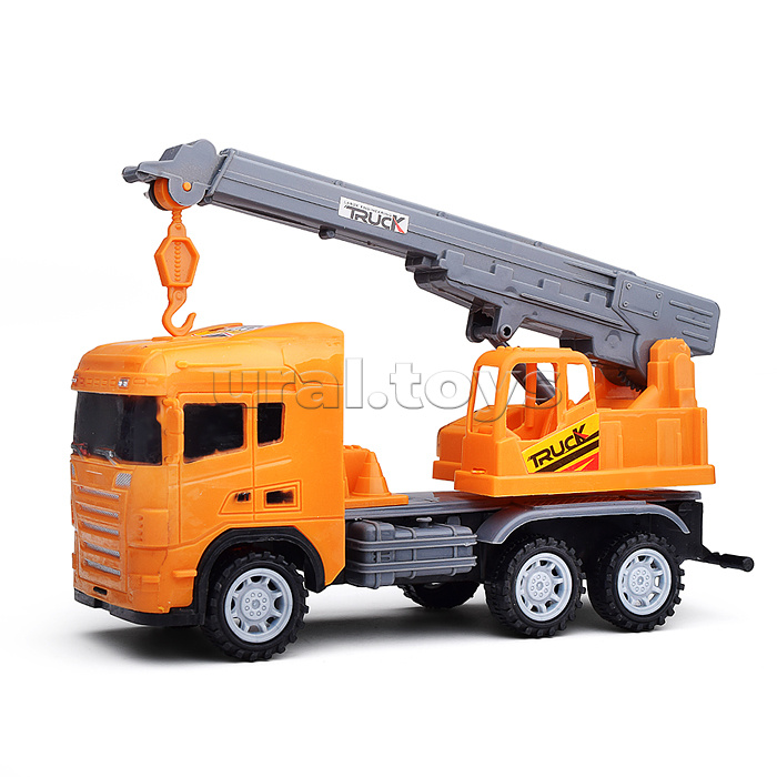 Набор с дорожными знаками "Строительная техника" , в коробке