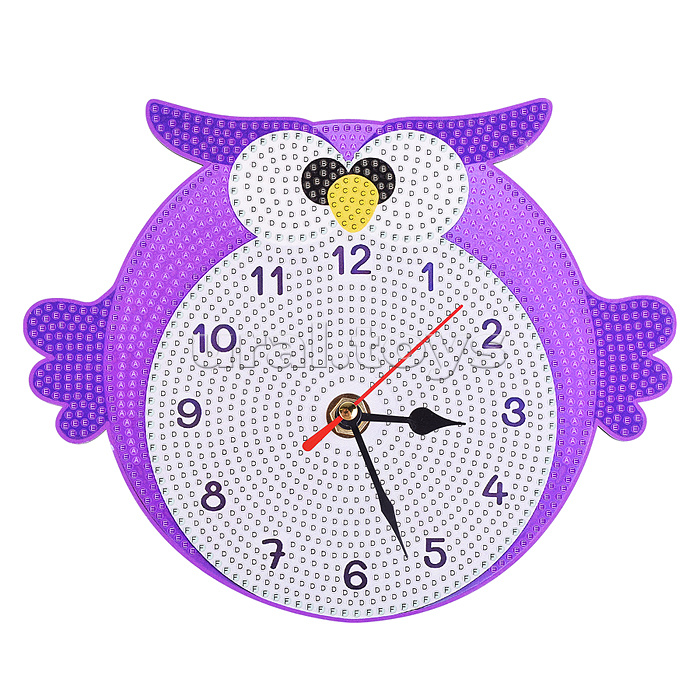 Набор творческая мастерская Часы "Совушка" 20*22 см.