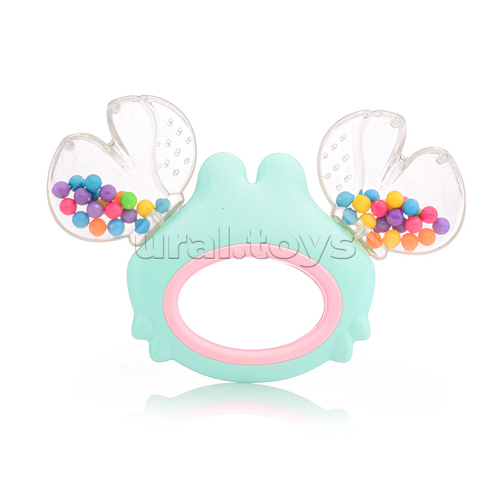 Набор погремушек "Улитка и крабик" в пакете