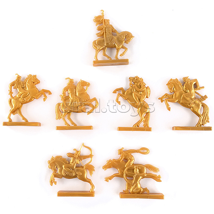 Фигурки воинов "Золотая орда"