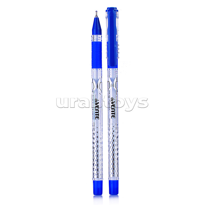 Ручка шариковая "Iris" серия Speed Pro, d=0,7 мм, ультра гладкое письмо, чернила на масляной основе, игольчатый пишущий узел, корпус с пластиковым держателем, сменный стержень, индивидуальная маркировка, синяя
