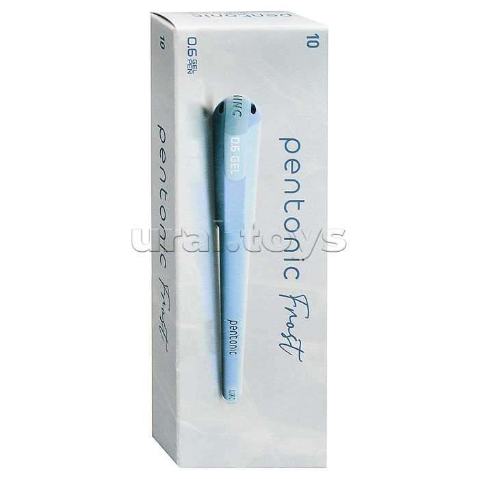 Ручка гелевая Pentonic frost 0,6 мм синий кругл. корп. Ручка гелевая Pentonic frost 0,6 мм синий кругл. корп.