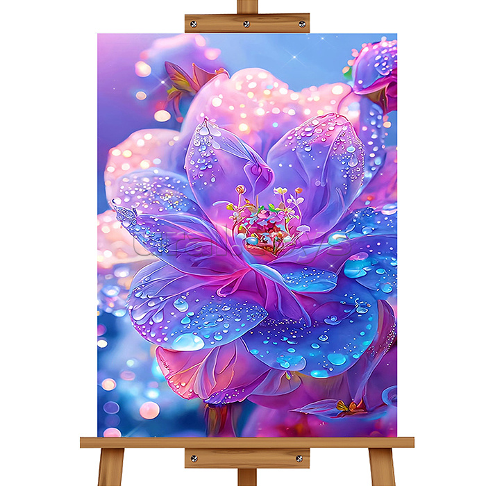 Мозаика алмазная "Красивый цветок" 20*30см