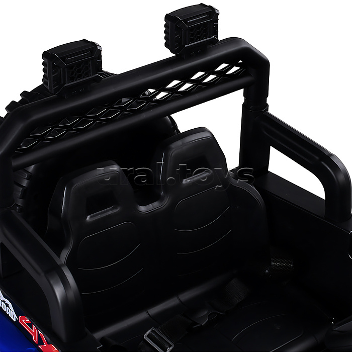 Электромобиль детский "Покоритель гор" (цвет синий)