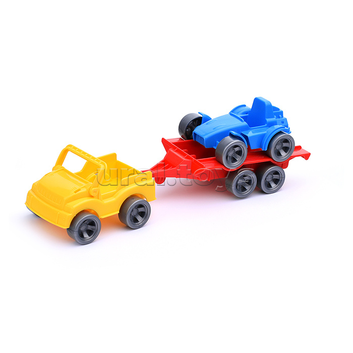 Набор авто "Kid cars Sport" 3 эл. на планшетке (джип + багги)