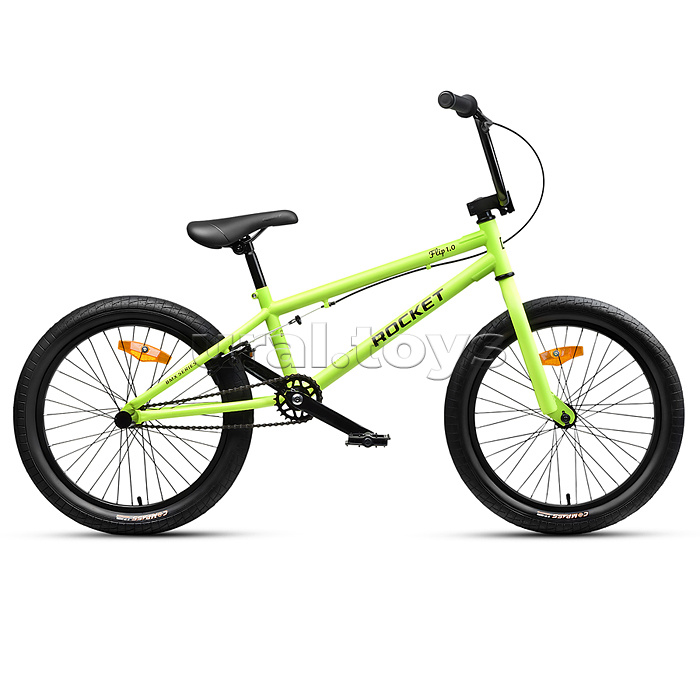 Велосипед 20" Rocket BMX Flip 1.0, цвет зеленый, размер 20,5"