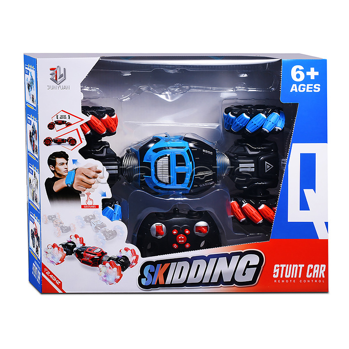 Машина "Дорожный трюкач" р/у, 27 MHz, в коробке