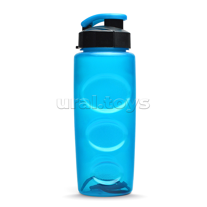 Бутылка для воды и др.напитков "HEALTH and FITNESS" 500 ml.anatomic ,в асс.