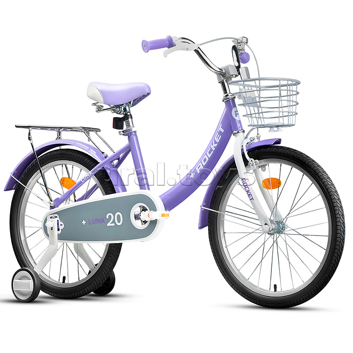 Велосипед 20" Rocket Luna, цвет сиреневый