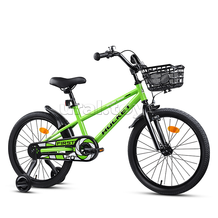Велосипед 20" Rocket First, цвет зеленый