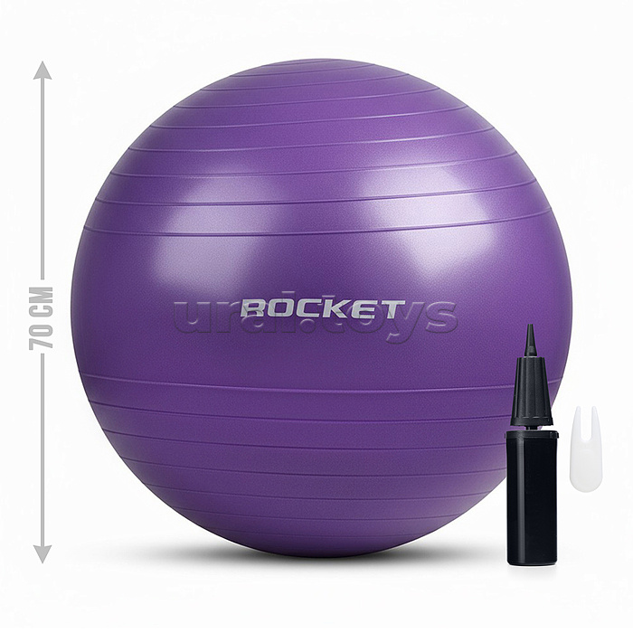 Фитбол 70см ROCKET (70-75см1000г) Фитбол 70см ROCKET (70-75см1000г)